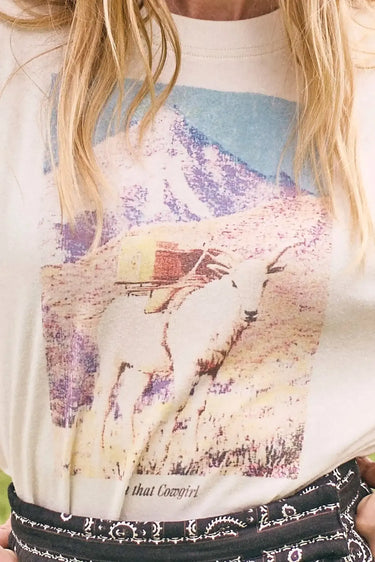 Cowgirl Long Sleeve Tee-Tops-Hunter Bell-Debs Boutique